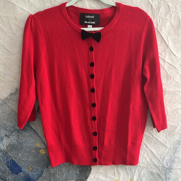 Collectif x Modcloth Layla Cardigan XL - Picture 2 of 10